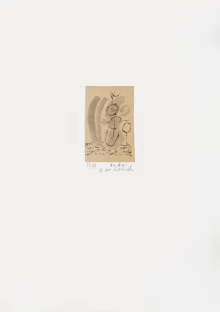 リトグラフ Alechinsky - Expériences sans l'expérience 05