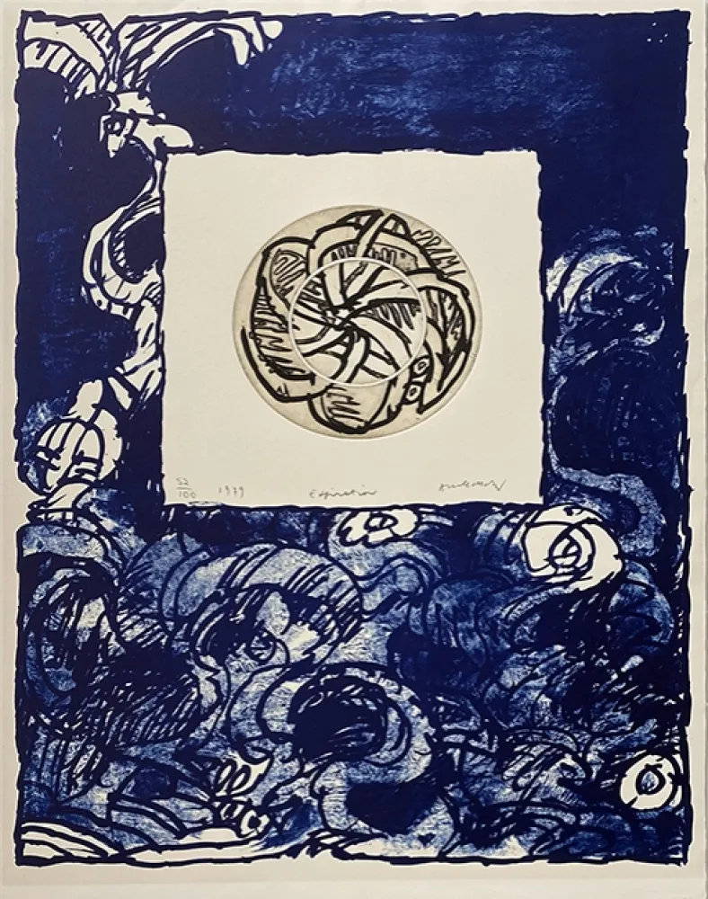 彫版 Alechinsky - Expiration