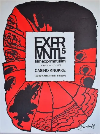 掲示 Alechinsky - Exprmntl 5 casino Knokke
