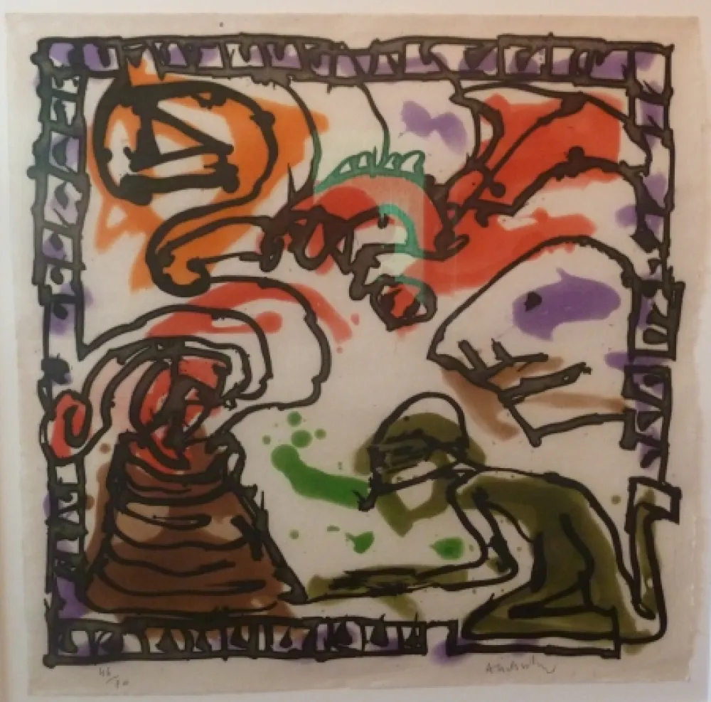 アクチアント Alechinsky -  Forgeron