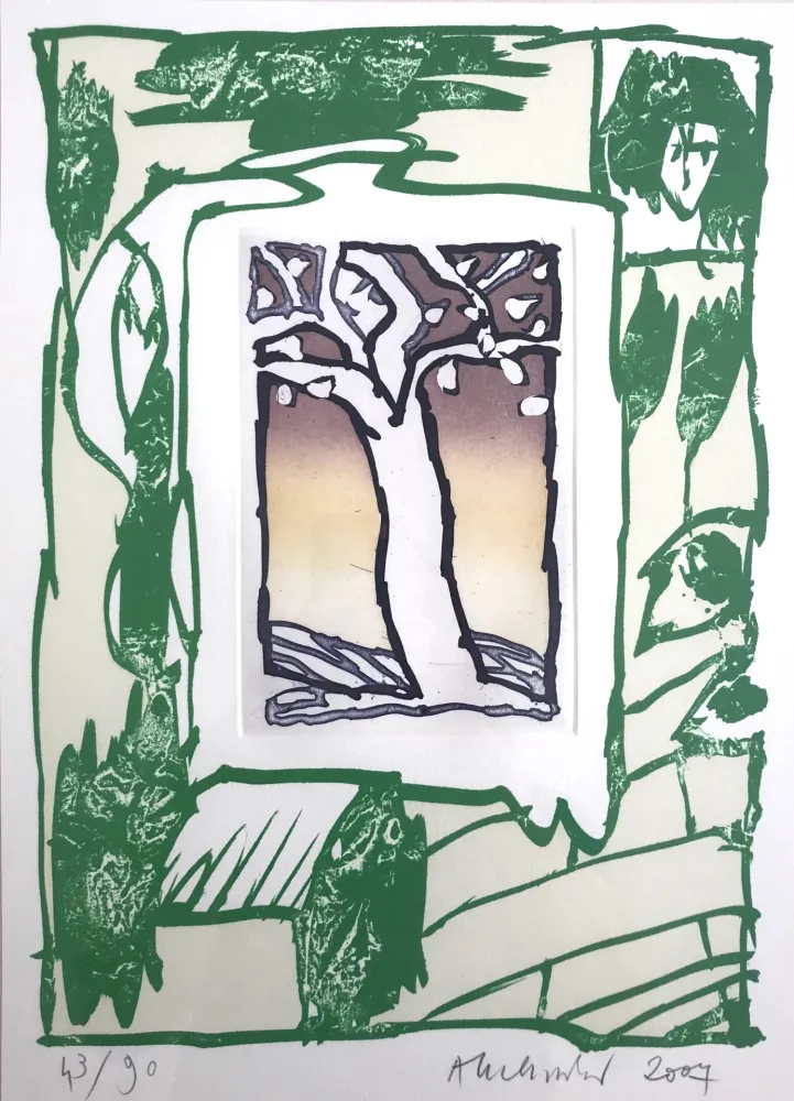 彫版 Alechinsky - Fruitier