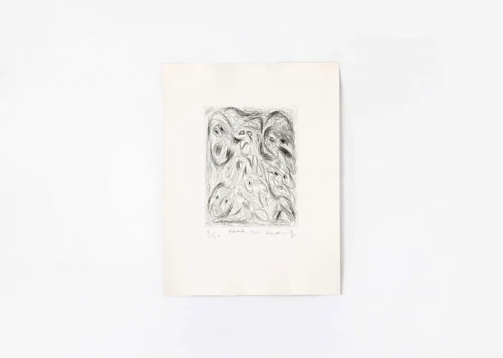 彫版 Alechinsky - Fumées