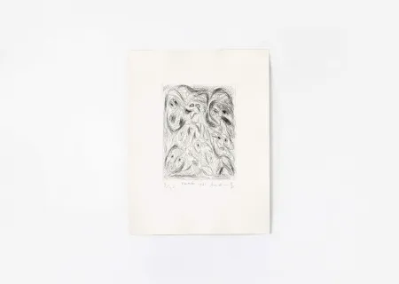 彫版 Alechinsky - Fumées