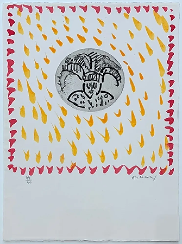 彫版 Alechinsky - Gille de Binche