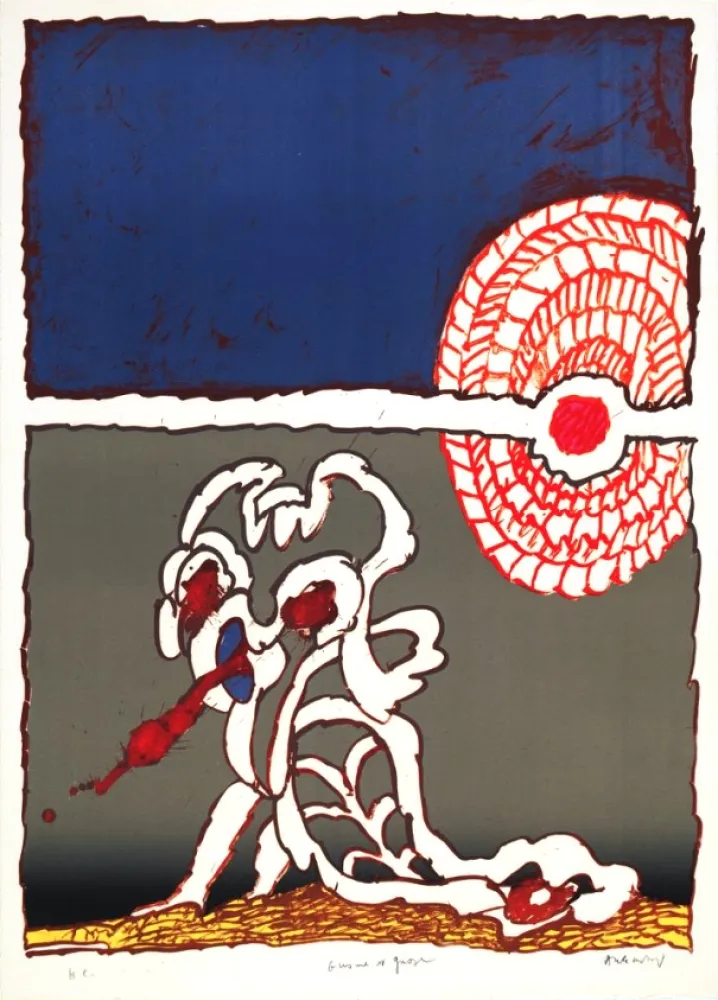 リトグラフ Alechinsky - Gnome et Gnose 2