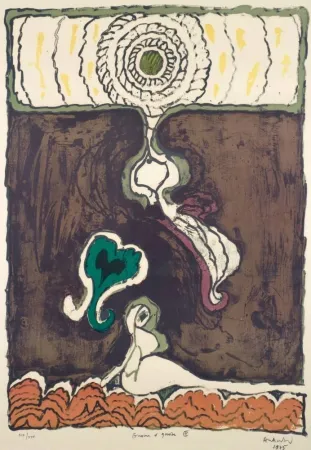 リトグラフ Alechinsky - Gnomes et Gnose