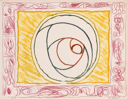 エッチング Alechinsky - Graffiti Sélénite