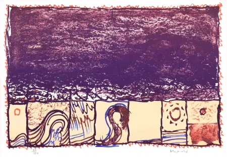 リトグラフ Alechinsky - Grain 