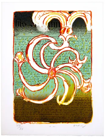 リトグラフ Alechinsky - Identiture