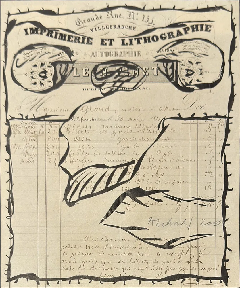 技術的なありません Alechinsky - Imprimerie et lithogrpahie