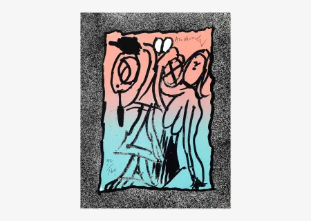 リトグラフ Alechinsky - Infeuilletables 1 (les)