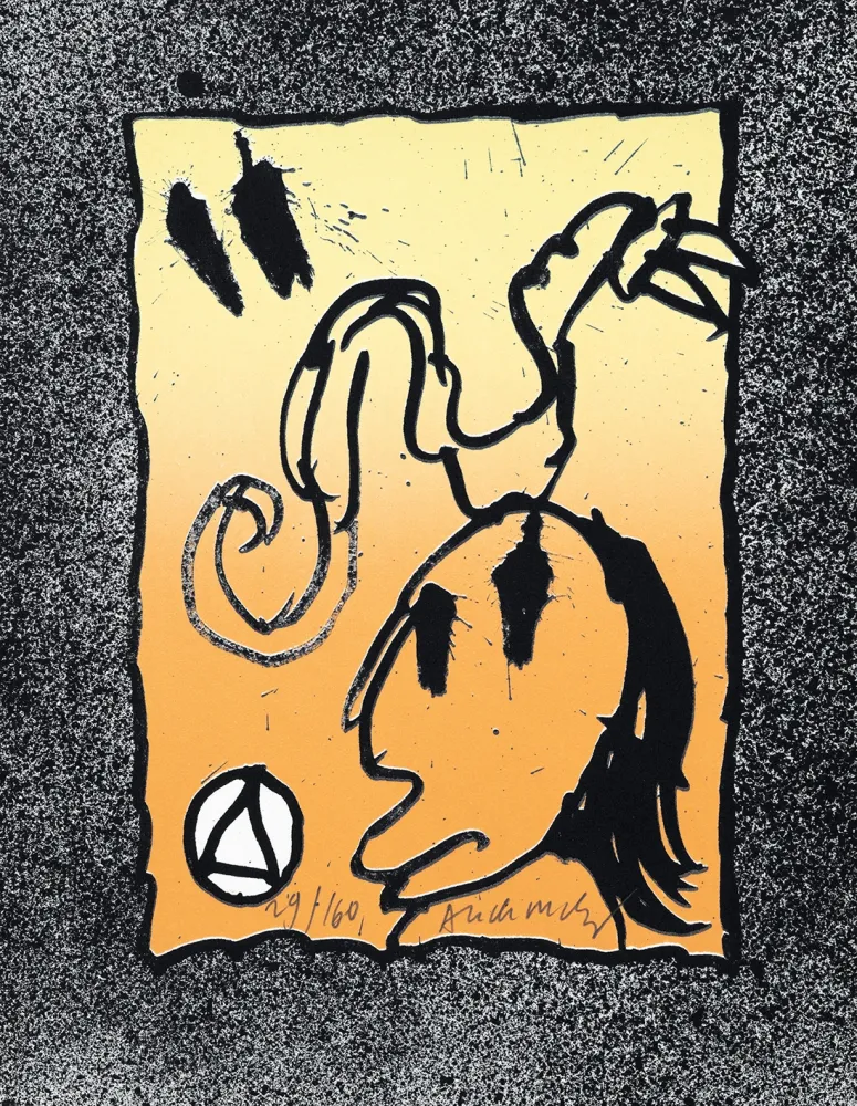 リトグラフ Alechinsky - Infeuilletables 4 (les)