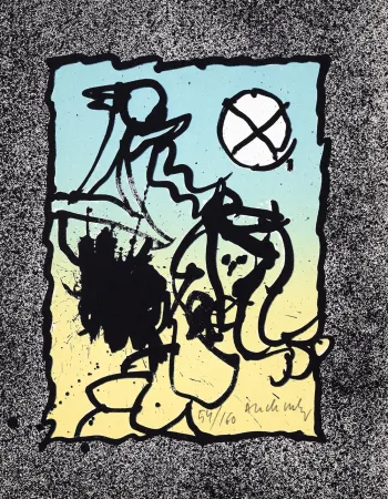 リトグラフ Alechinsky - Infeuilletables 5 (les)