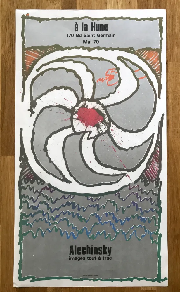 掲示 Alechinsky - La Hune / images tout à trac