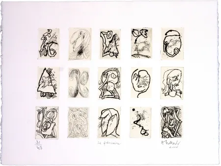 彫版 Alechinsky - La Quinzaine