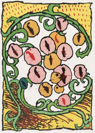 リトグラフ Alechinsky - Labyrinthe d’apparat I