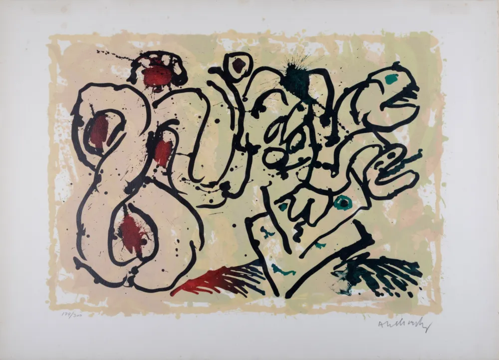 リトグラフ Alechinsky - Le dénouement (A), 1967