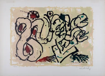リトグラフ Alechinsky - Le dénouement (A), 1967