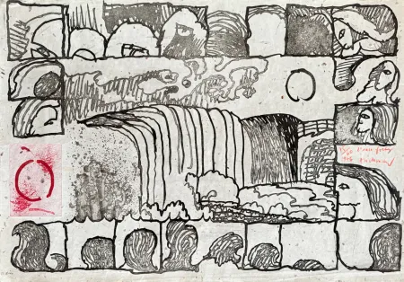 エッチング Alechinsky - L’eau forte