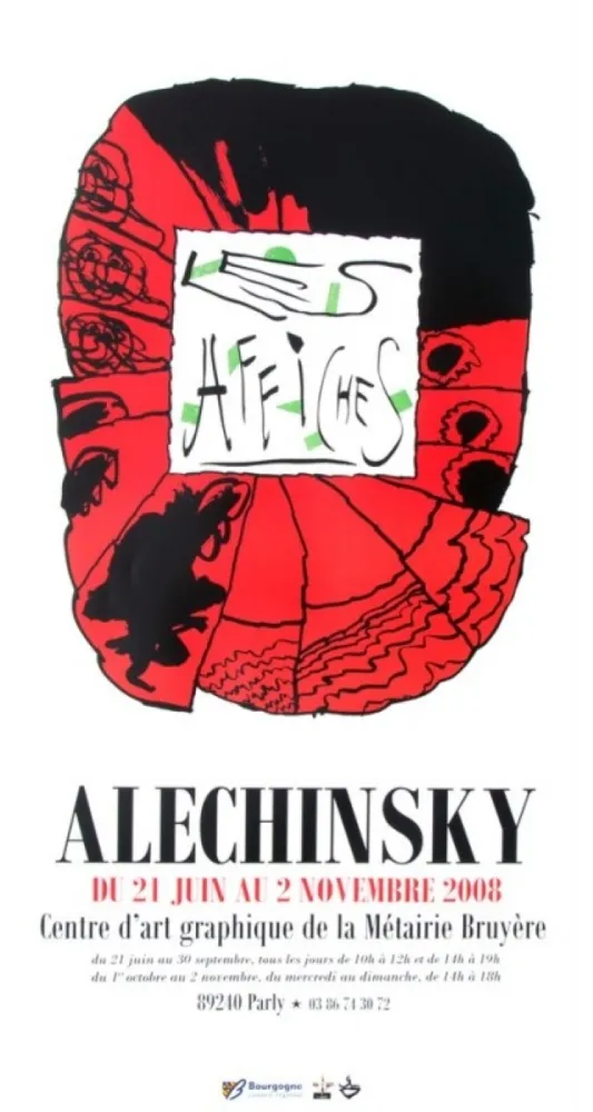 掲示 Alechinsky - LES AFFICHES