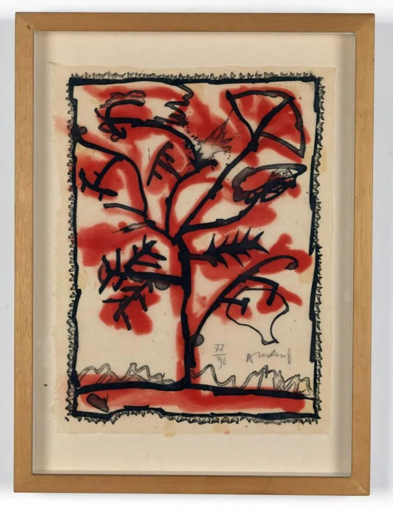 彫版 Alechinsky - Lieu dit