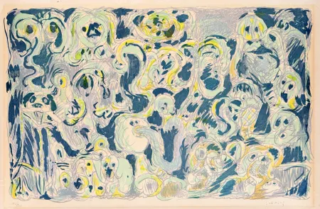 リトグラフ Alechinsky - L’inconditionnement humain