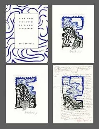 挿絵入り本 Alechinsky - L'or noir