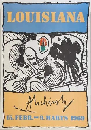 掲示 Alechinsky - Louisiana