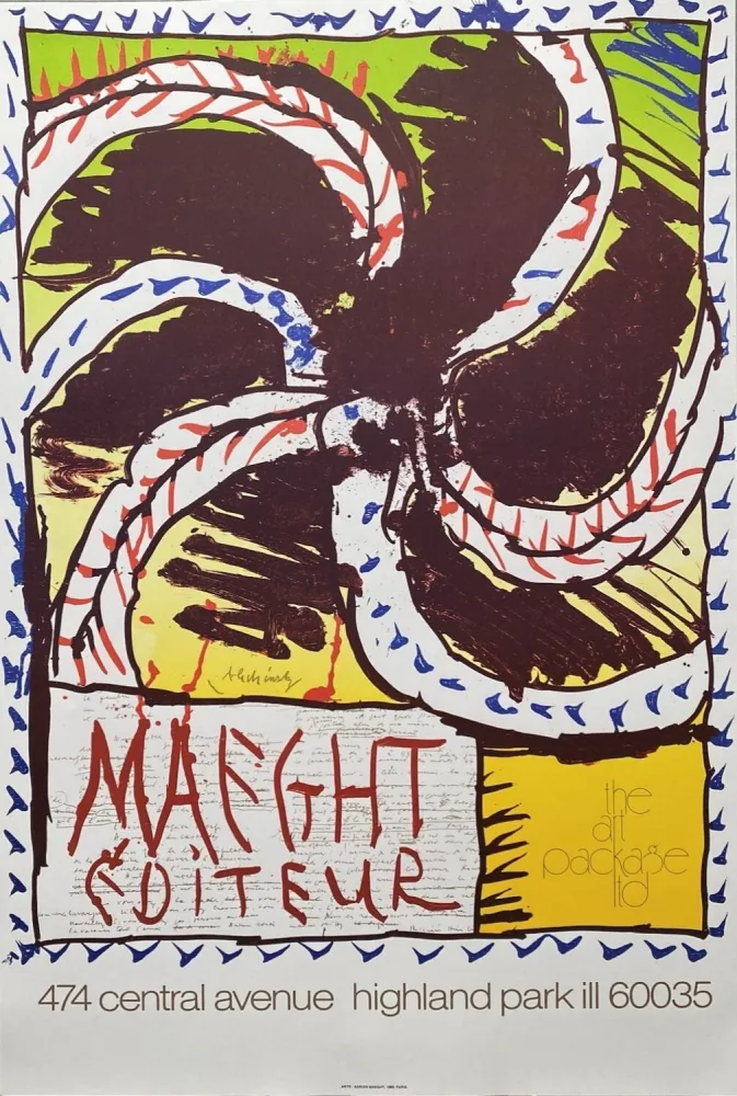 掲示 Alechinsky - Maeght Editeur