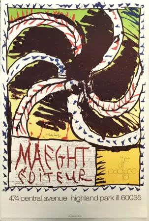 掲示 Alechinsky - Maeght éditeur NY