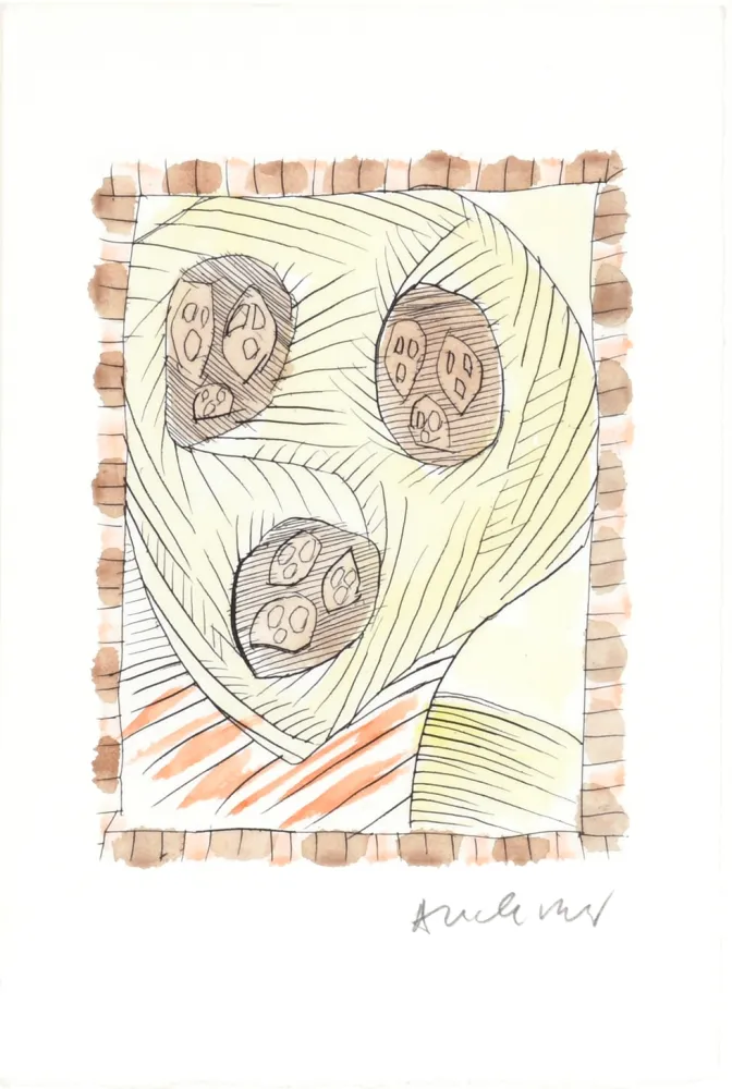 エッチング Alechinsky - Max Loreau