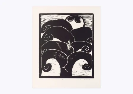 木版 Alechinsky - Naissance d'Eros