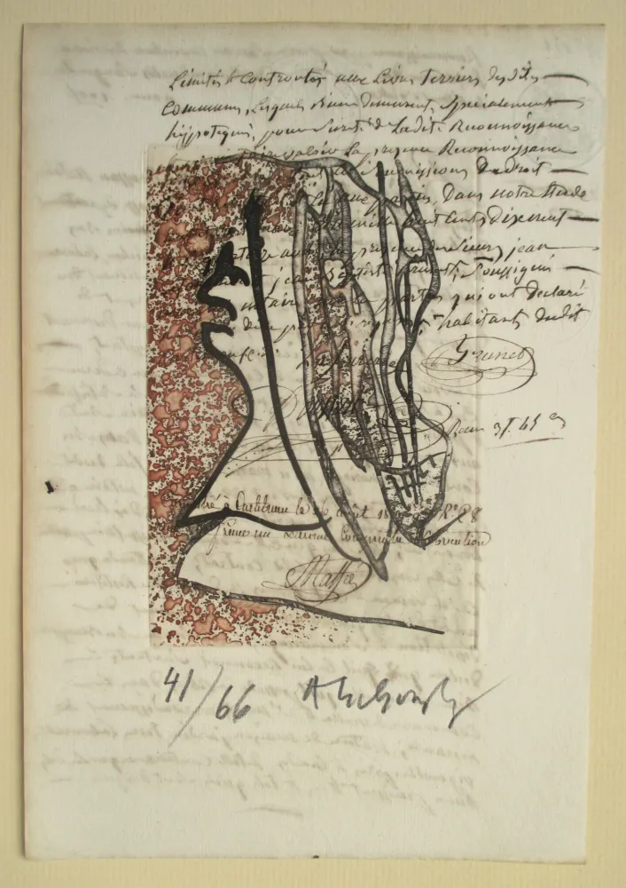 アクチアント Alechinsky - No title