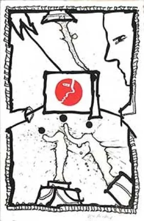 彫版 Alechinsky - Odessa Mamma