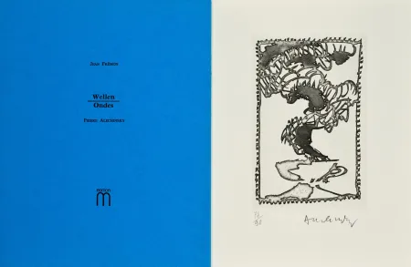 挿絵入り本 Alechinsky - Ondes