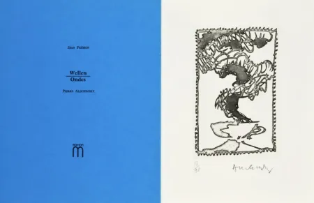 挿絵入り本 Alechinsky - Ondes
