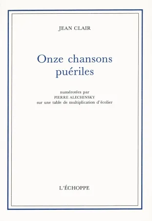 挿絵入り本 Alechinsky - Onze chansons puériles