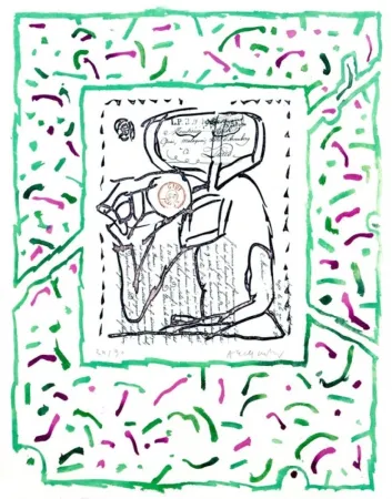 エッチングと　アクチアント Alechinsky - Ouverture et finale