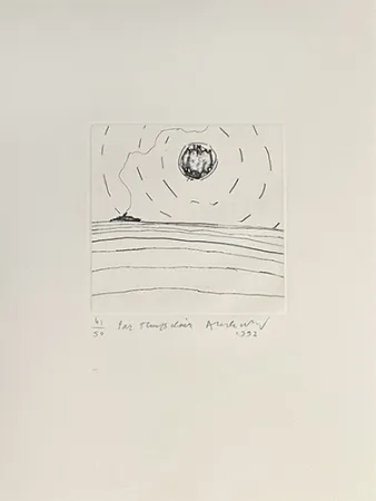 彫版 Alechinsky - Par temps clair