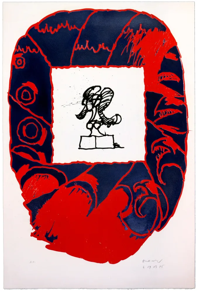 リトグラフ Alechinsky - Paris