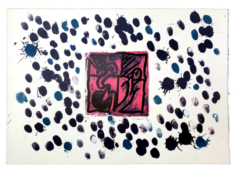 リトグラフ Alechinsky - Planche IV