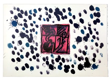 リトグラフ Alechinsky - Planche IV