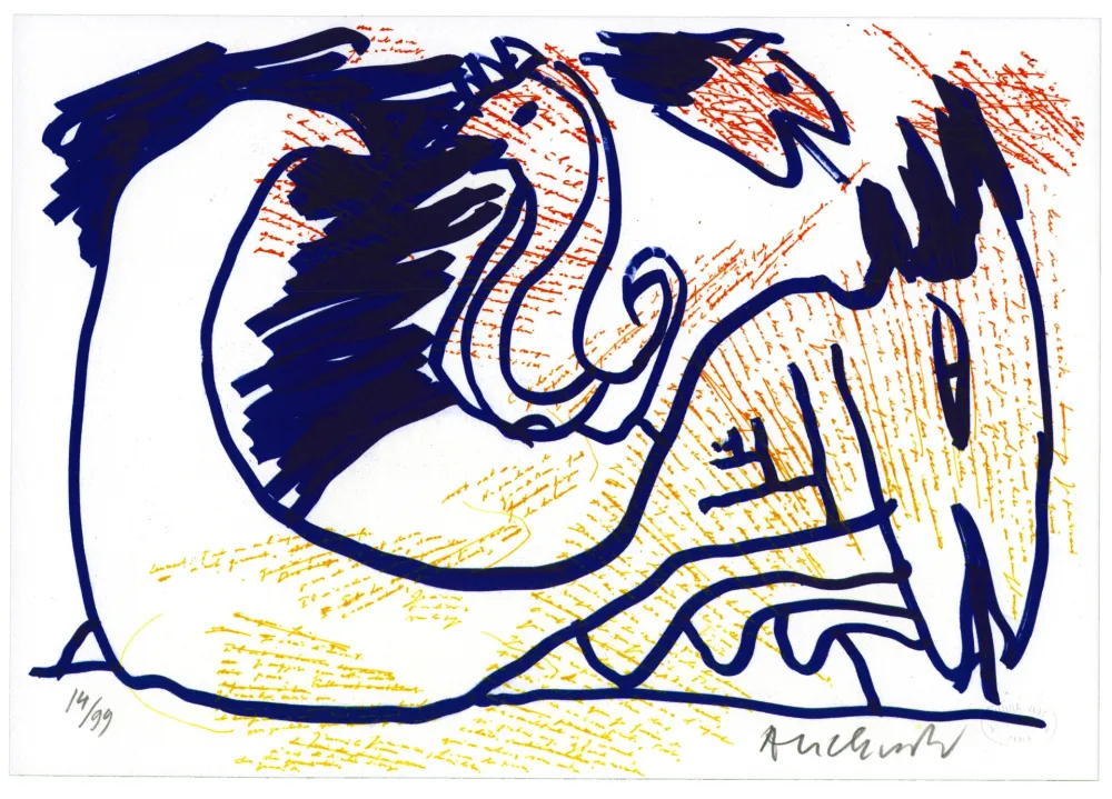 リトグラフ Alechinsky - Pointes et Feutres (10)