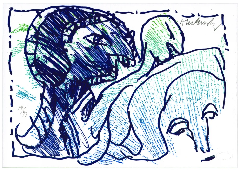 リトグラフ Alechinsky - Pointes et Feutres (7)