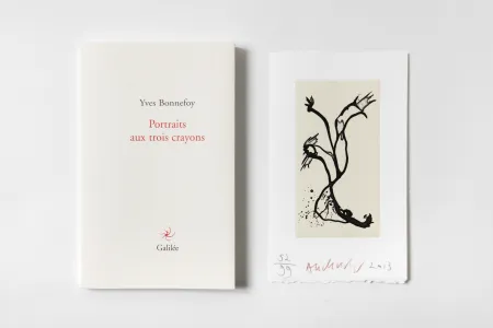 彫版 Alechinsky - Portrait aux trois crayons