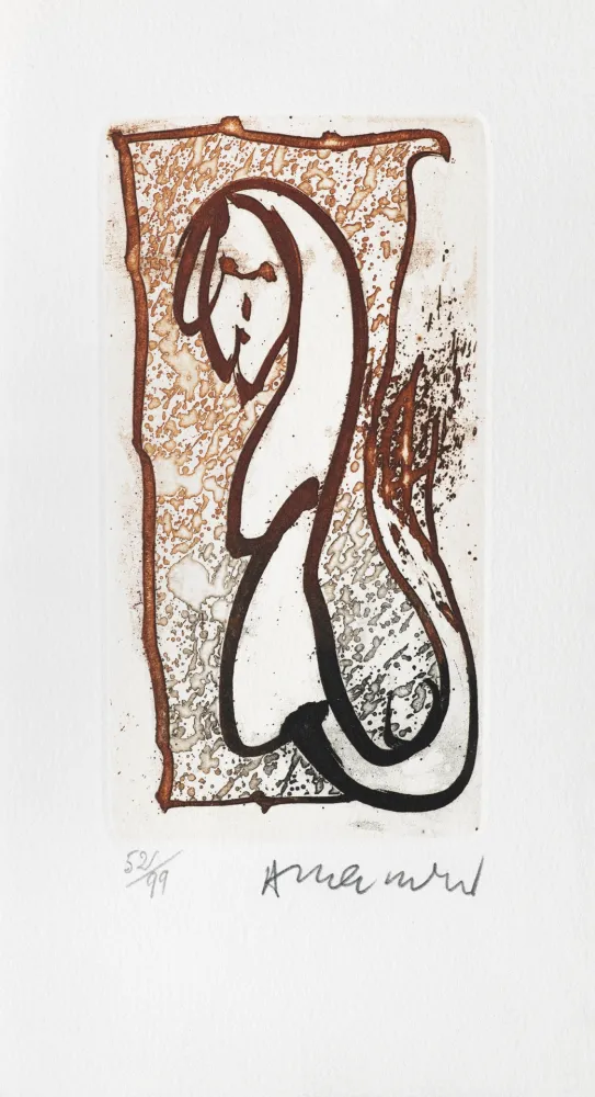 彫版 Alechinsky - Pour Joyce Mansour