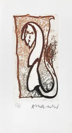 彫版 Alechinsky - Pour Joyce Mansour