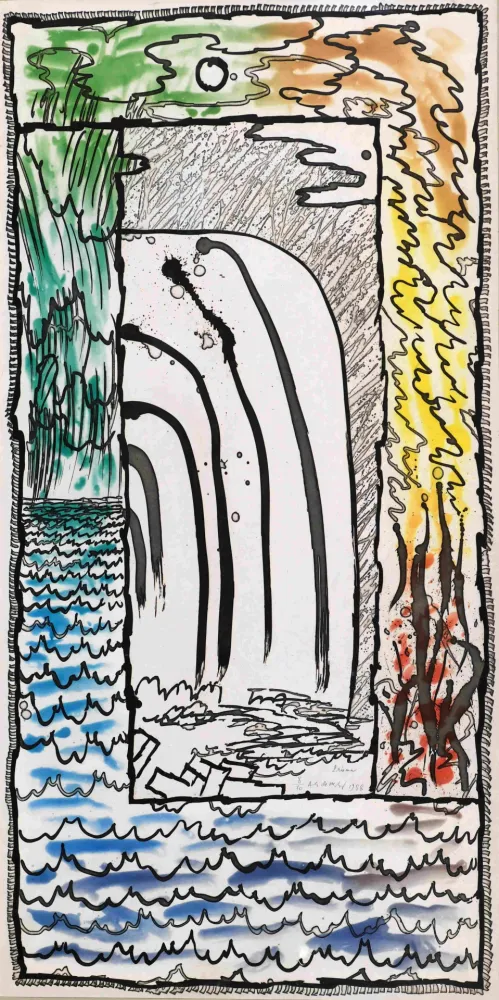 エッチングと　アクチアント Alechinsky - Prisma