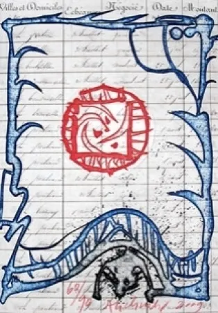 彫版 Alechinsky - Quadrature