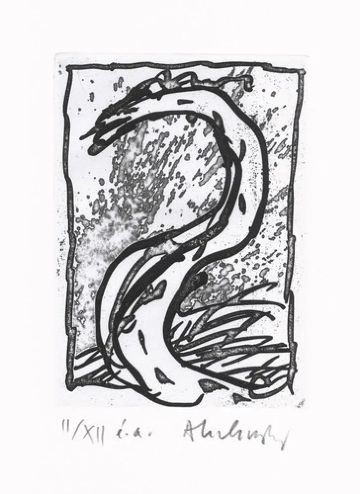 リトグラフ Alechinsky - Rein comme si de rien